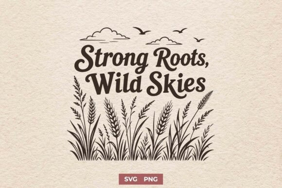 Download Strong Roots Wild Skies Nature SVG PNG - Nature Collection