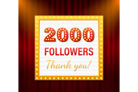 Download 2000 Followers, Thank You, Social Sites - Premium Bundle