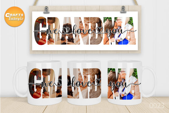 Download We Love You Grandma Mug - Mug Collection
