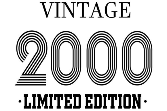 Download Vintage Since 2000 Svg, Birthday Svg, 22 - 2000 Collection