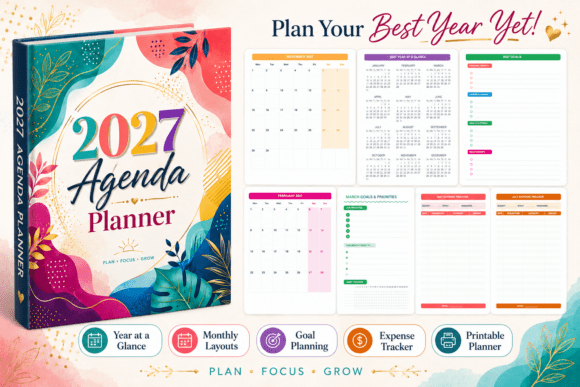 Download 2027 Agenda Planner - 2027 Collection